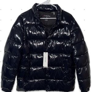 Aura Black Puffer Jacket